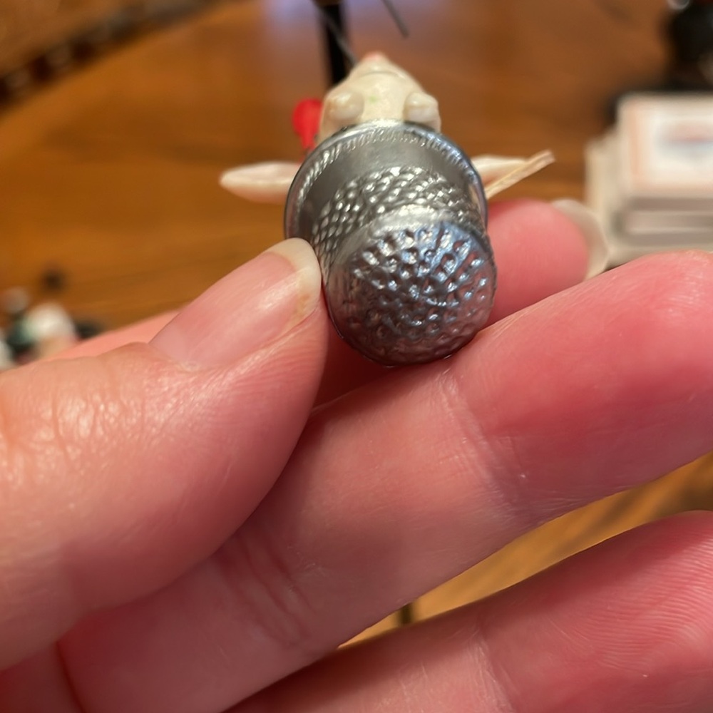 1978 Thimble #1 - Mouse Vintage - Picture 5 of 7